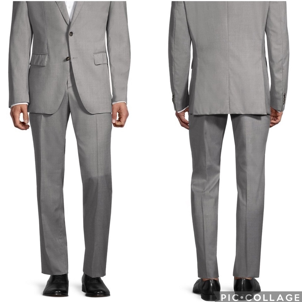 Hugo Boss Genius5 Slim Fit‎ Dress Pants Grey 40S